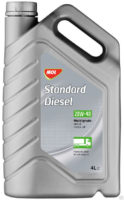 Моторное дизельное масло MOL Standard Diesel 20W-40 4 л