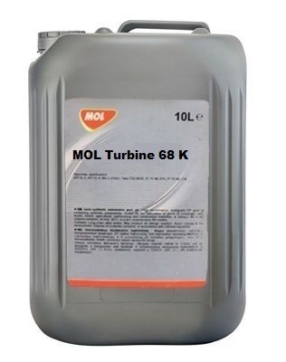 Турбинное масло минеральное MOL Turbine 68 K 10 л